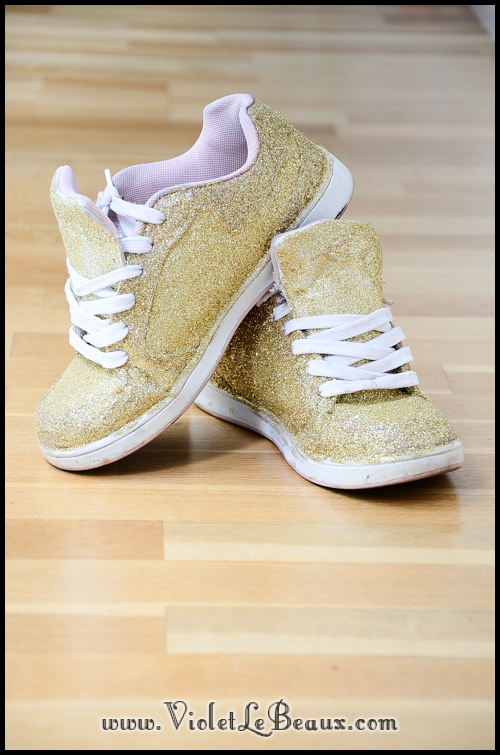 Glitter 2025 sneakers diy